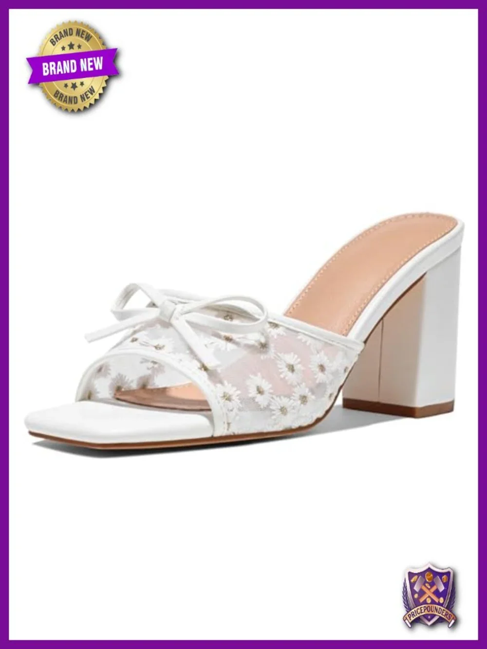 Wedge Heeled Sandals with Bow Accents - Comfortable Block Heels for Summer